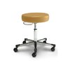 Midcentral Medical Physician Stool w/ Aluminum Base, D handle, Ht.-High, Teal MCM868-NB-HH-TL